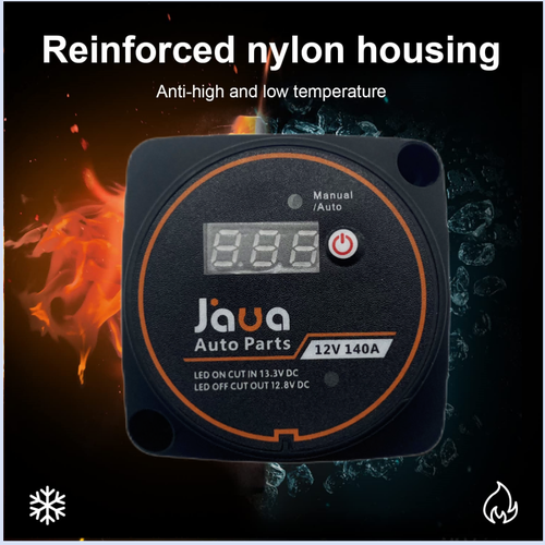 12V 140AMP Smart Dual Battery Isolator with LED screen 81 12V 140AMP Smart Dual Battery Isolator with LED screen 81